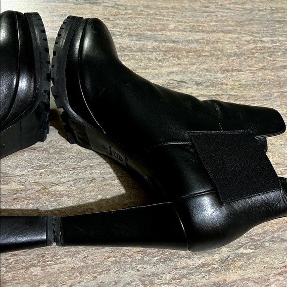 All Saints leather ankle heeled boots - Picture 6 of 16